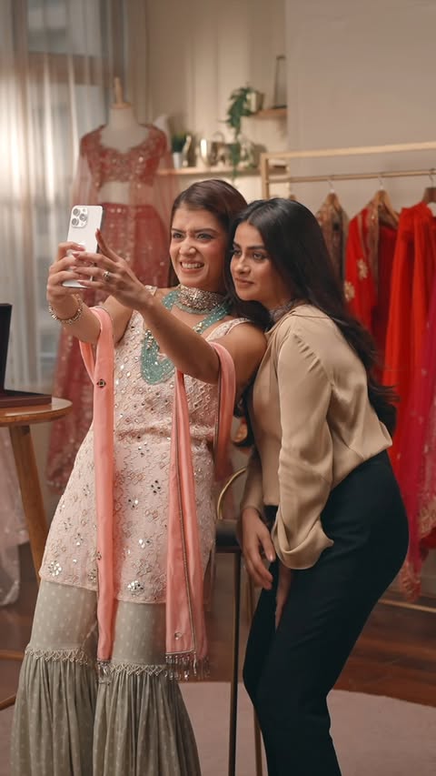 Instagram post by @sukhmanigambhir for Tanishq. Caption reads: The Art of Bridging Eras: Tradition Meets Trend....