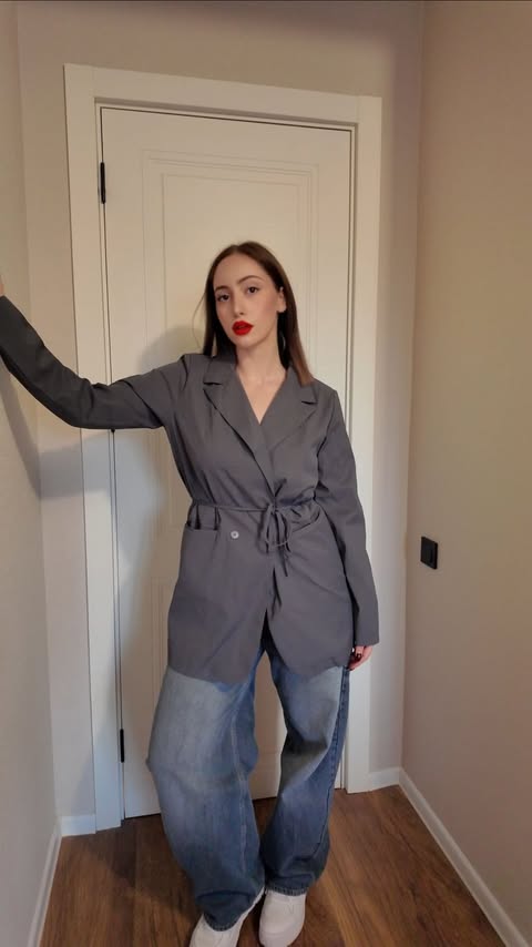 Instagram post by @by.mariamkh for Voghion. Caption reads: Trying on some outfits from @voghion_global....