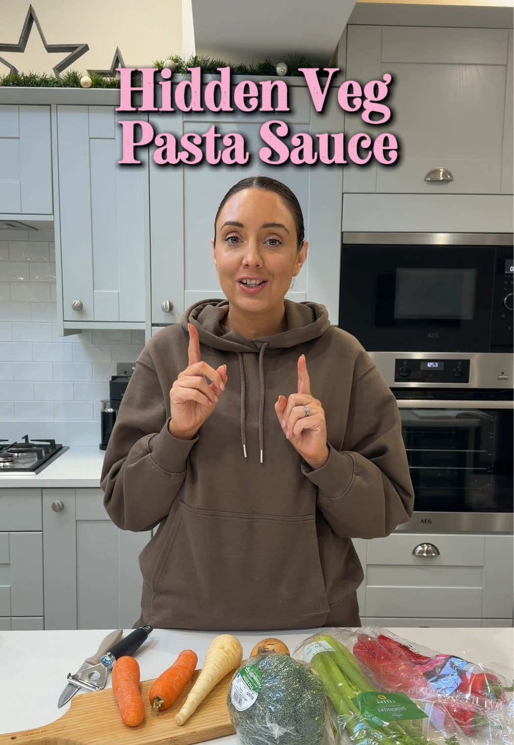 TikTok post by @homewithfay for Morrisons. Caption reads: [...] you need, I bought everything from....