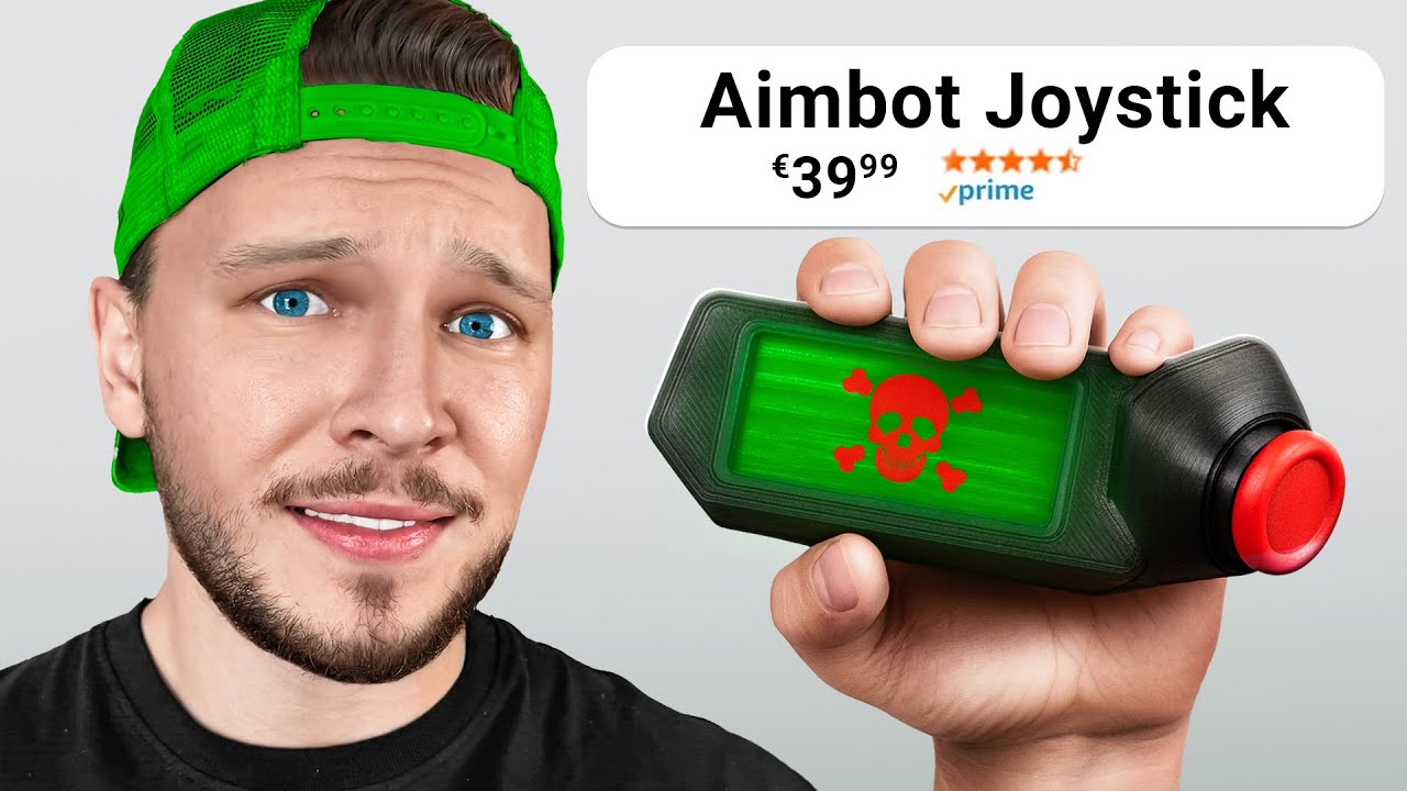 YouTube post by @UnchainedOff for Epic Games. Caption reads: I Tried All Legal Fortnite Cheats.