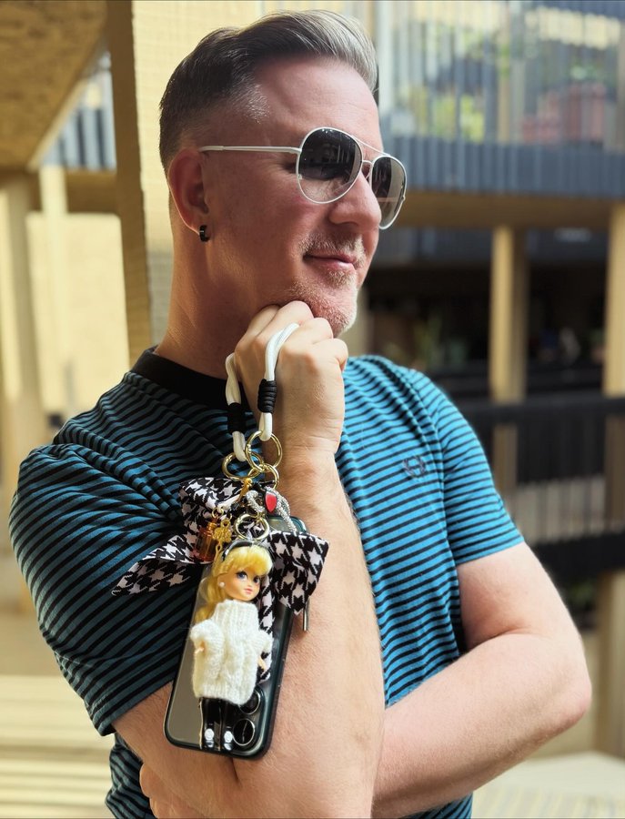 Instagram post by @billgreening for JAKKS Pacific. Caption reads: New Doll Alert 🚨 My friends @jakkspacific.toys....