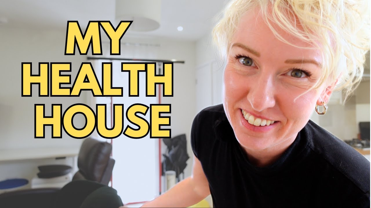 YouTube post by @LauraTryUK for Kineon. Caption reads: A Tour of my New House (lots of health gadgets).