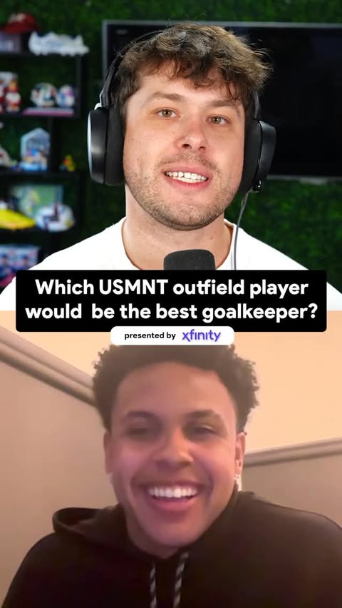 Instagram post by @west.mckennie for Xfinity. Caption reads: [...] Fire Questions with Weston McKennie....
