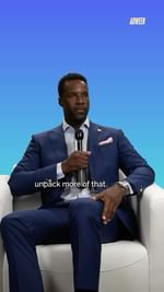 Instagram post by @mnance15 for Adweek. Caption reads: Martin Nance, former NFL player and now CMO of the....