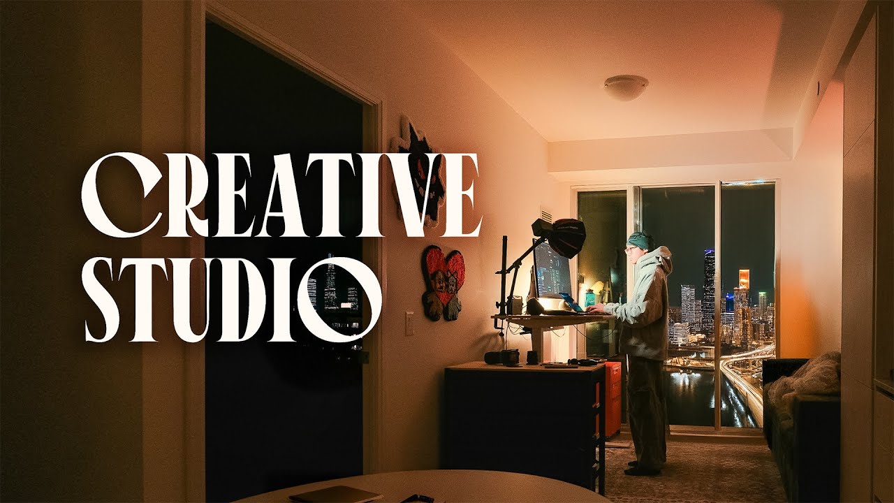 YouTube post by @JasonZhao for SmallRig. Caption reads: How I Built My Dream Creative Studio in My New....
