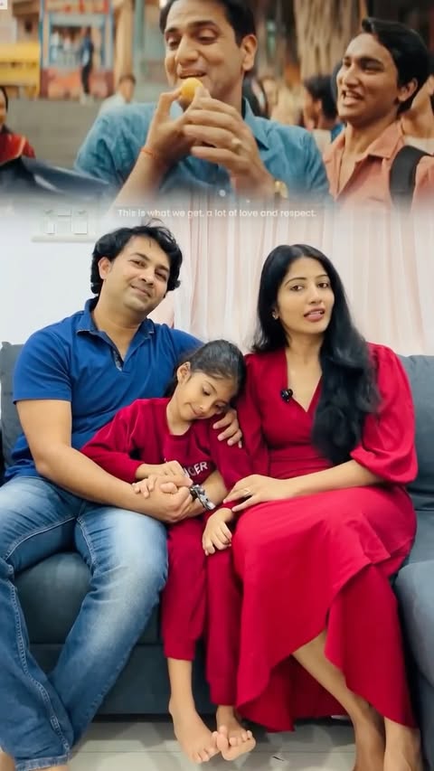 Instagram post by @sindureddy_rohithrao for HDFC Life. Caption reads: [...] shapes our children’s future. This @hdfclife....