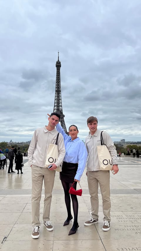 Instagram post by @jenatkinhair for OUAI. Caption reads: We’re shopping @jenatkinhair‘s OUAI favs & more at....