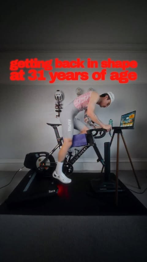 Instagram post by an influencer for Zwift. Caption reads: [...] starts here diving into the @gozwift to....