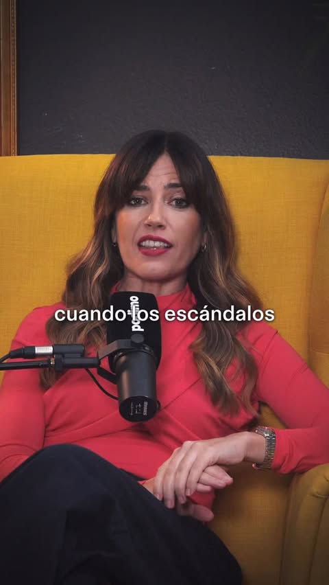 Instagram post by @nuriasecret for Podimo ES. Caption reads: Publi* No tenía con quién comentar esto hasta que....