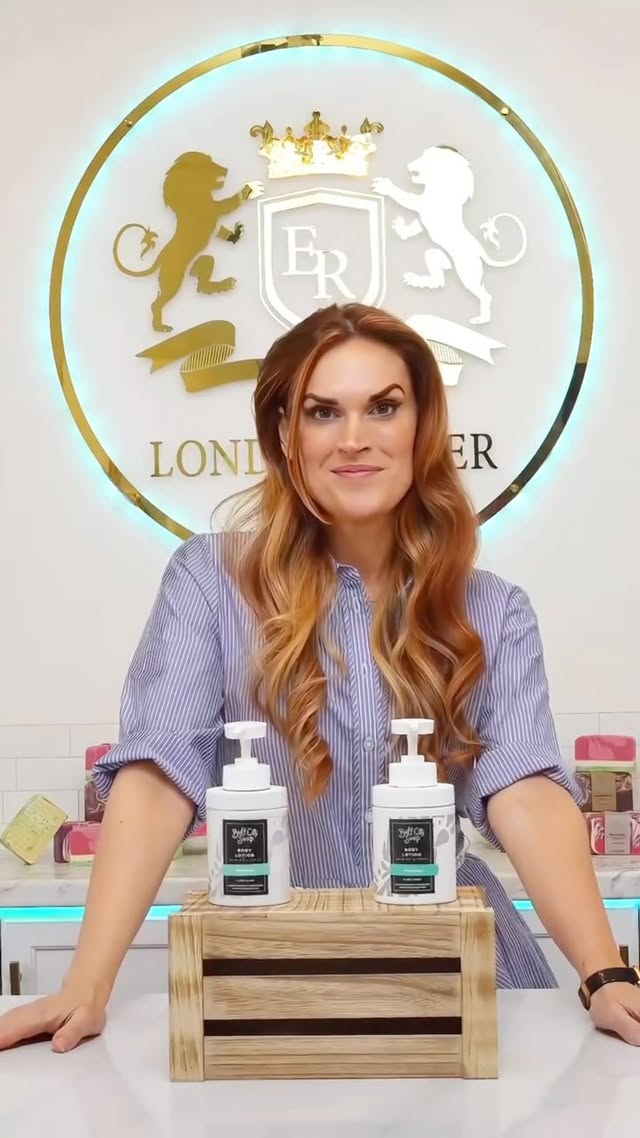 Instagram post by @thelondonbaker for Buff City Soap. Caption reads: I partnered with the amazing @buffcitysoap to....