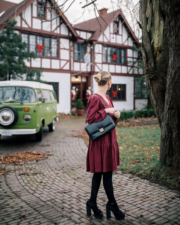 Instagram post by @kaylee.giffin for Lambert Bags. Caption reads: [...] it was! + loving this handbag from....