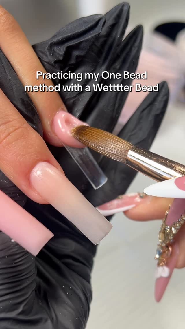 Instagram post by @janz.nailz for VBeautyPure. Caption reads: Bad and BOUJEE !! 

Use code: JANZ with....