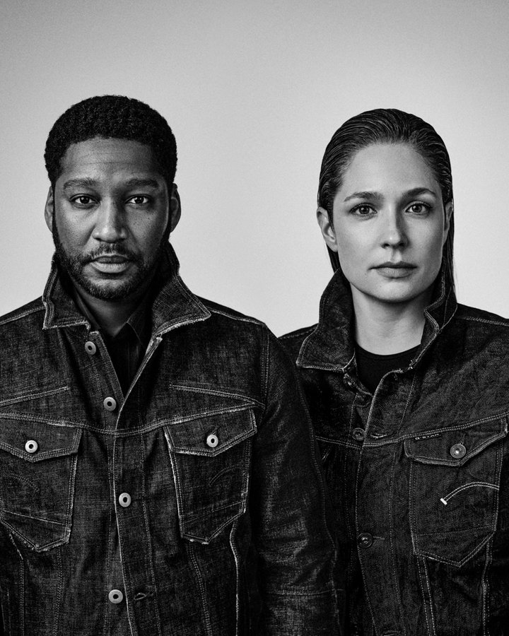 Instagram post by @lisiherrebrugh for G-Star RAW. Caption reads: We’re proud to announce Rushemy Botter and Lisi....