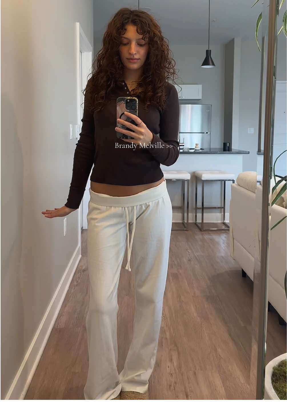 TikTok post by @kalimiller_ for Brandy Melville. Caption reads: The girls get it @pacsun @Brandy Melville .