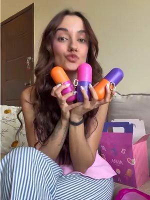 TikTok post by @ananaascimento for Aura Beauty Club. Caption reads: .