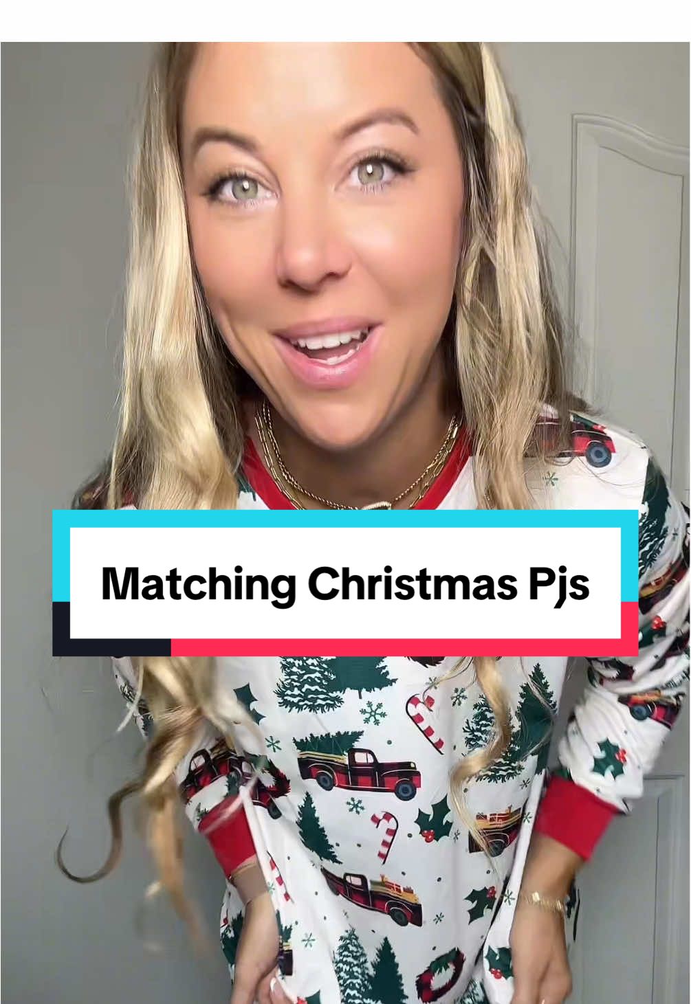 TikTok post by @influencedbymichelle for PatPat. Caption reads: @PatPat Family Matching has the cutest matching....