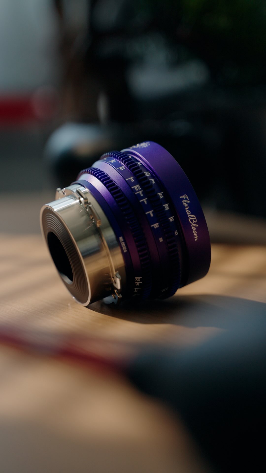 Instagram post by @danielgrindrod for 7artisans. Caption reads: New Lens alert 🚨🎥

This is the....