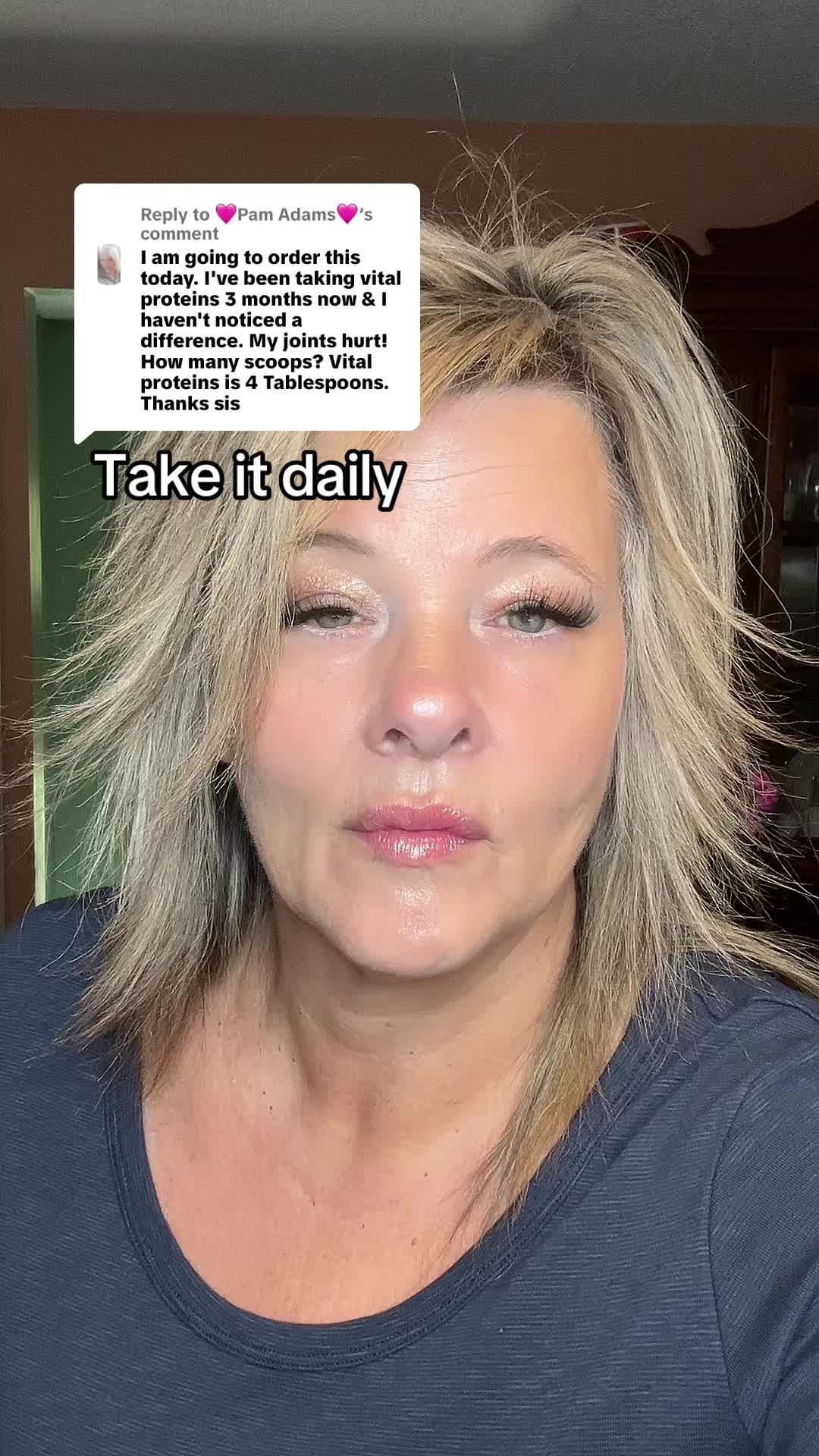 TikTok post by @babzy531 for Sports Research. Caption reads: [...] #collagenbenefits @Sports Research.