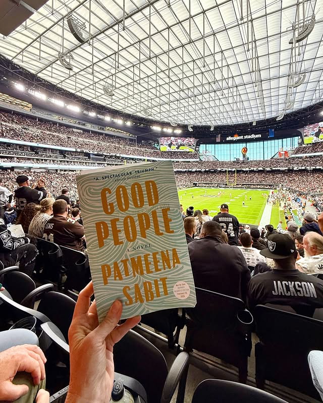 Instagram post by @suethebookie for Crown Publishing. Caption reads: Are you a ‘take a book everywhere you go’ kind of....