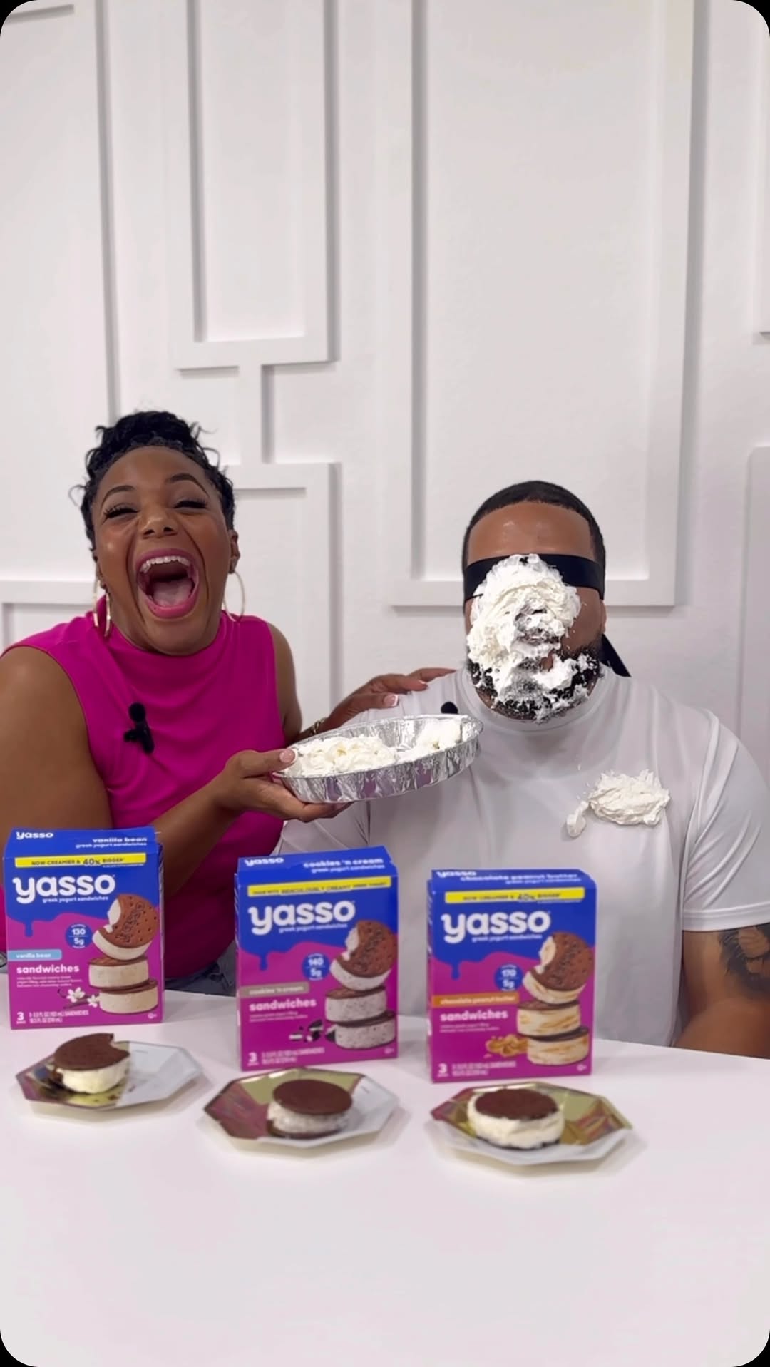 Instagram post by @oneflymama for Yasso. Caption reads: #WorkingWithYasso #YassoPartner Grab some @yasso....