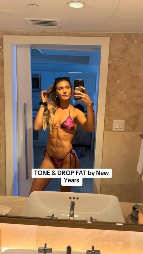 Instagram post by @maiahenryfit for Bloom Nutrition. Caption reads: Body recomp method, highly recommend @bloomsupps....