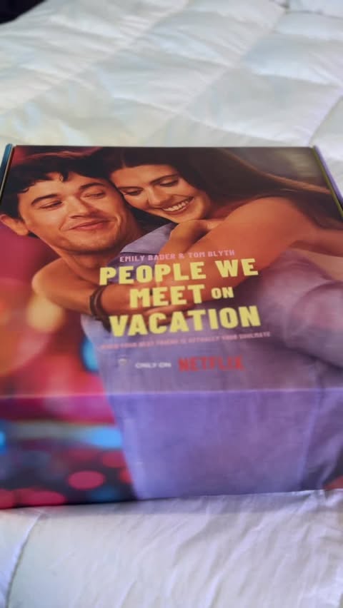 Instagram post by @thereallifebookreviewer for CALPAK. Caption reads: FINALLY. The return of a proper rom-com....