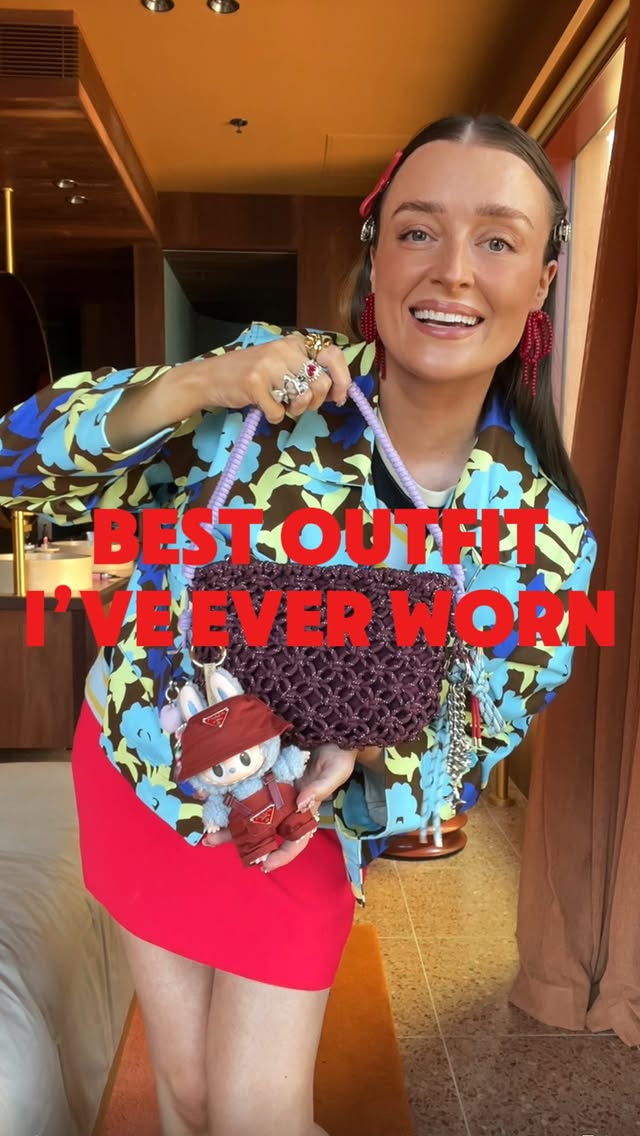 Instagram post by @elbeefrivolousfashion for Minervabrandesp. Caption reads: more truly is MORE for the National Designer Award....