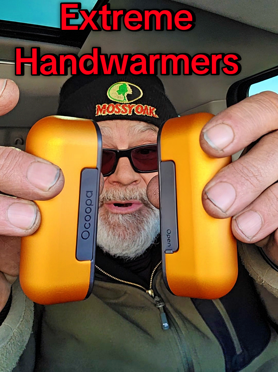 TikTok post by @meathogbbq for Ocoopa. Caption reads: [...] #handwarmers #tiktokshopjumpstartsale....
