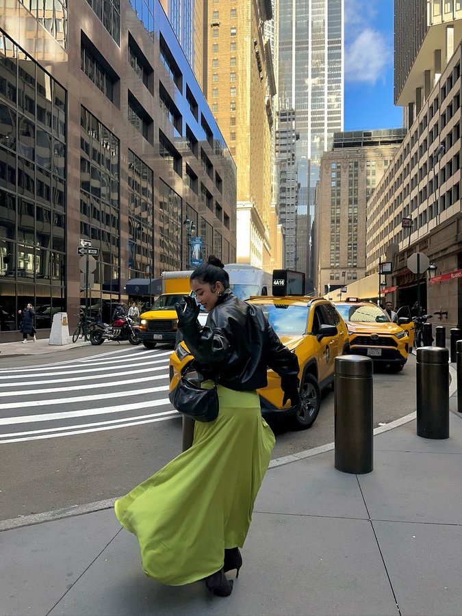 Instagram post by @apj.bella for PEPPERMAYO. Caption reads: Little Bella would’ve never imagined she’d be....