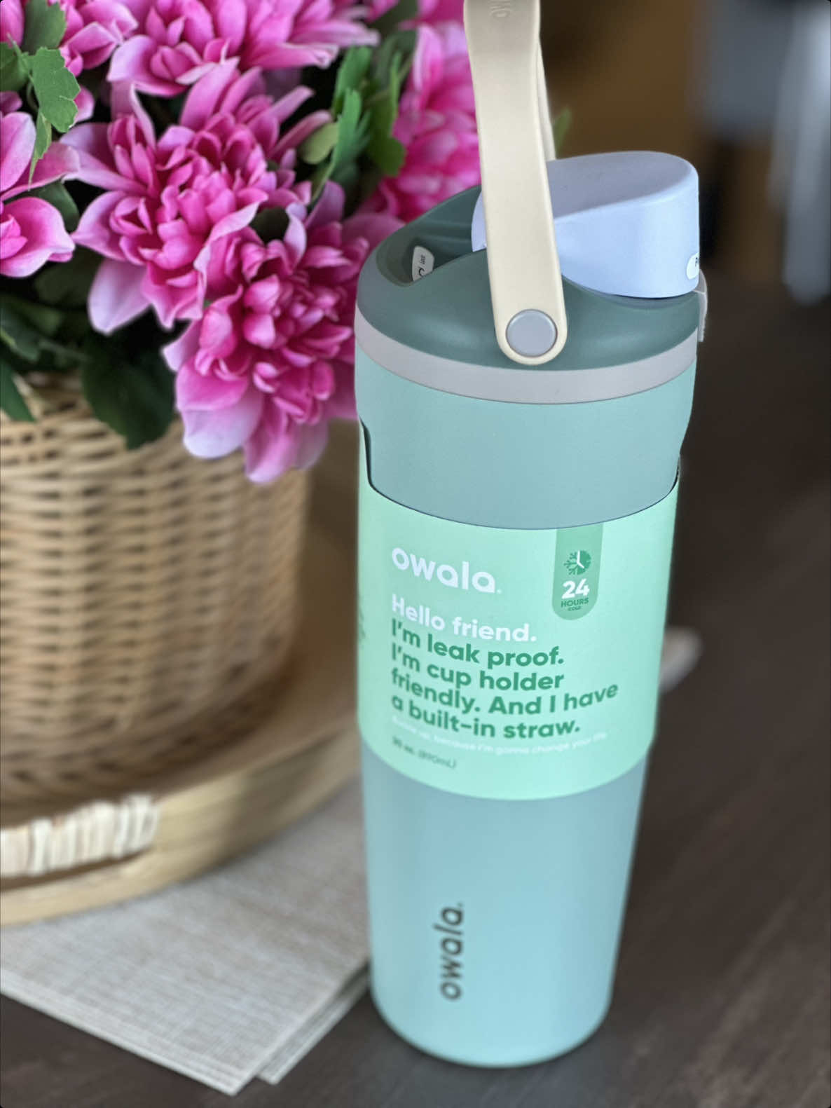 TikTok post by @jessicarae2.0 for Owala. Caption reads: The Owala Sway is here! Make sure you are [...].