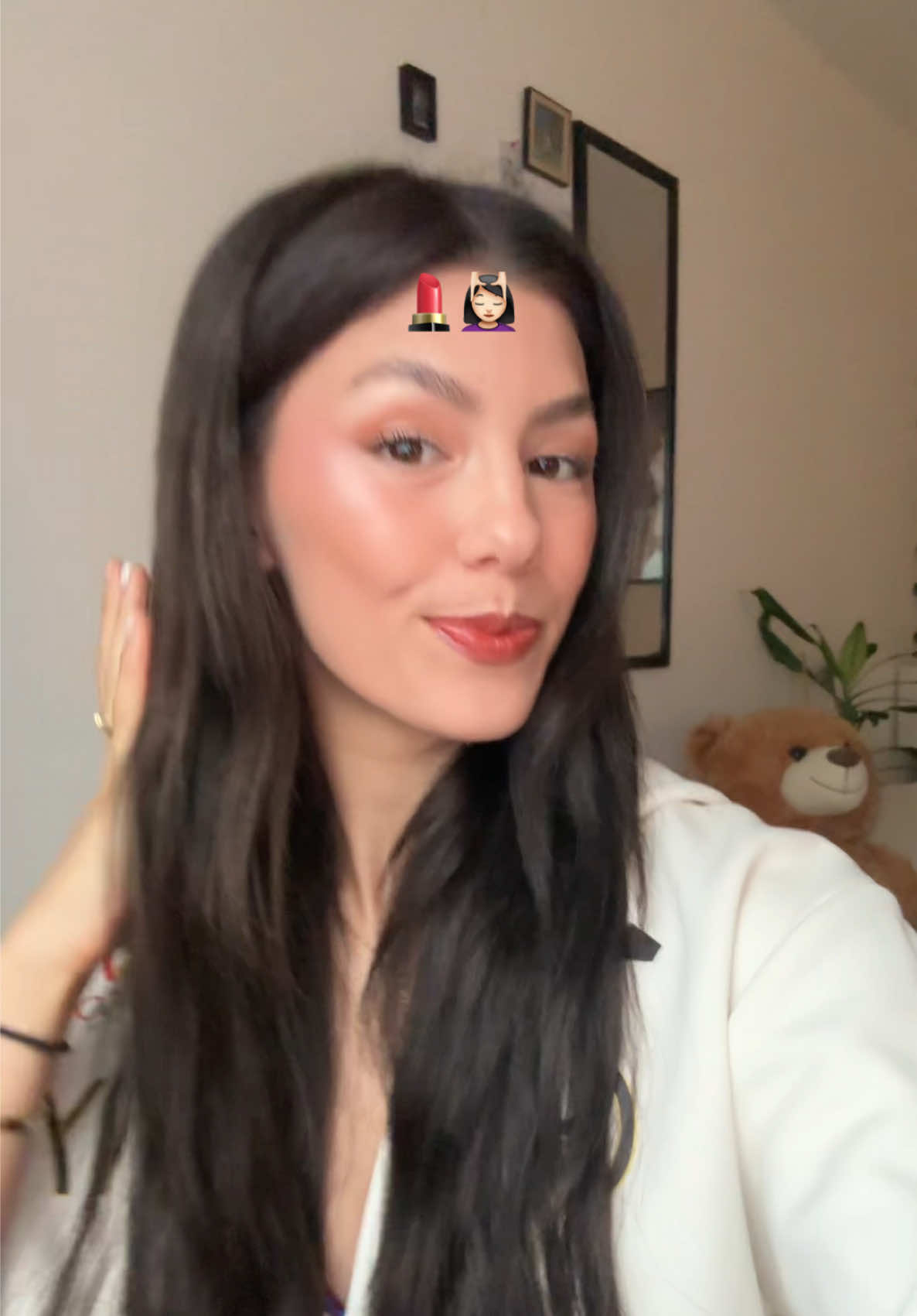 TikTok post by @s.anya.k for Goo Goo Hair. Caption reads: in love with them💆🏻‍♀️💖☺️ @googoohair_germany....