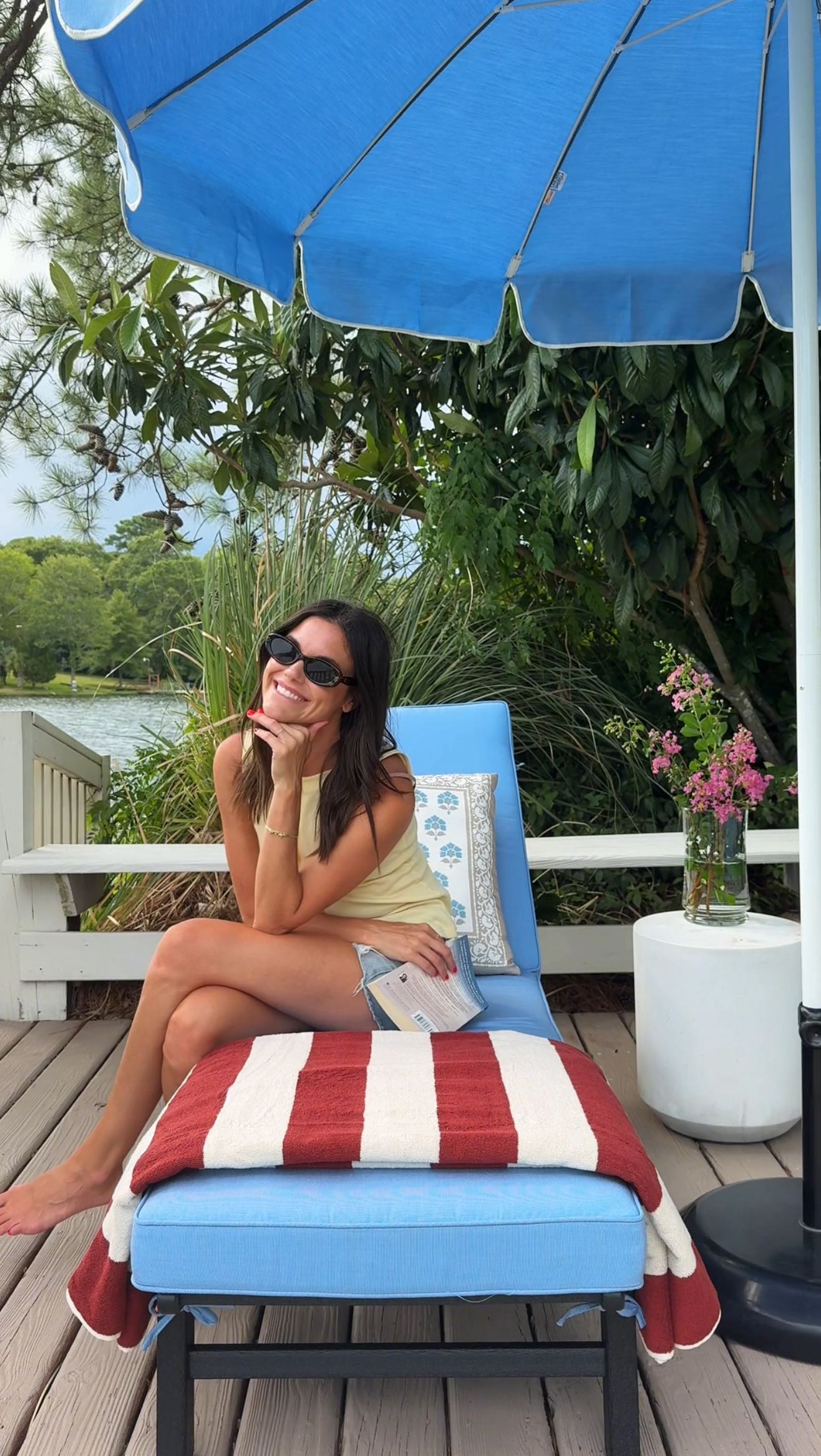 Instagram post by @marylauren for The Company Store. Caption reads: The Company Store never fails me. Always timeless,....