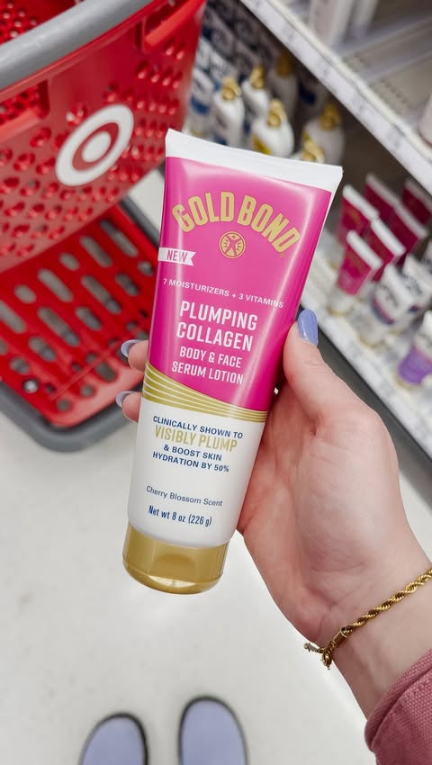 Instagram post by @allthingstarget for GOLD BOND. Caption reads: This product is working double time!....