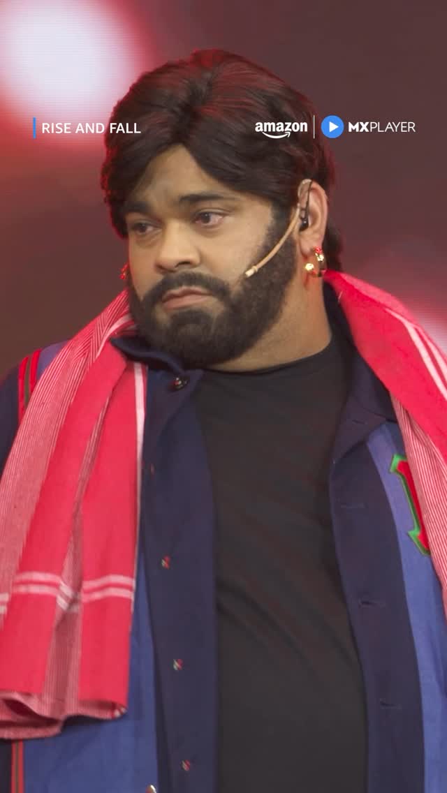 Instagram post by @kikusharda for MX Player. Caption reads: jab Power Star banke aayenge stage par Comedy Star....