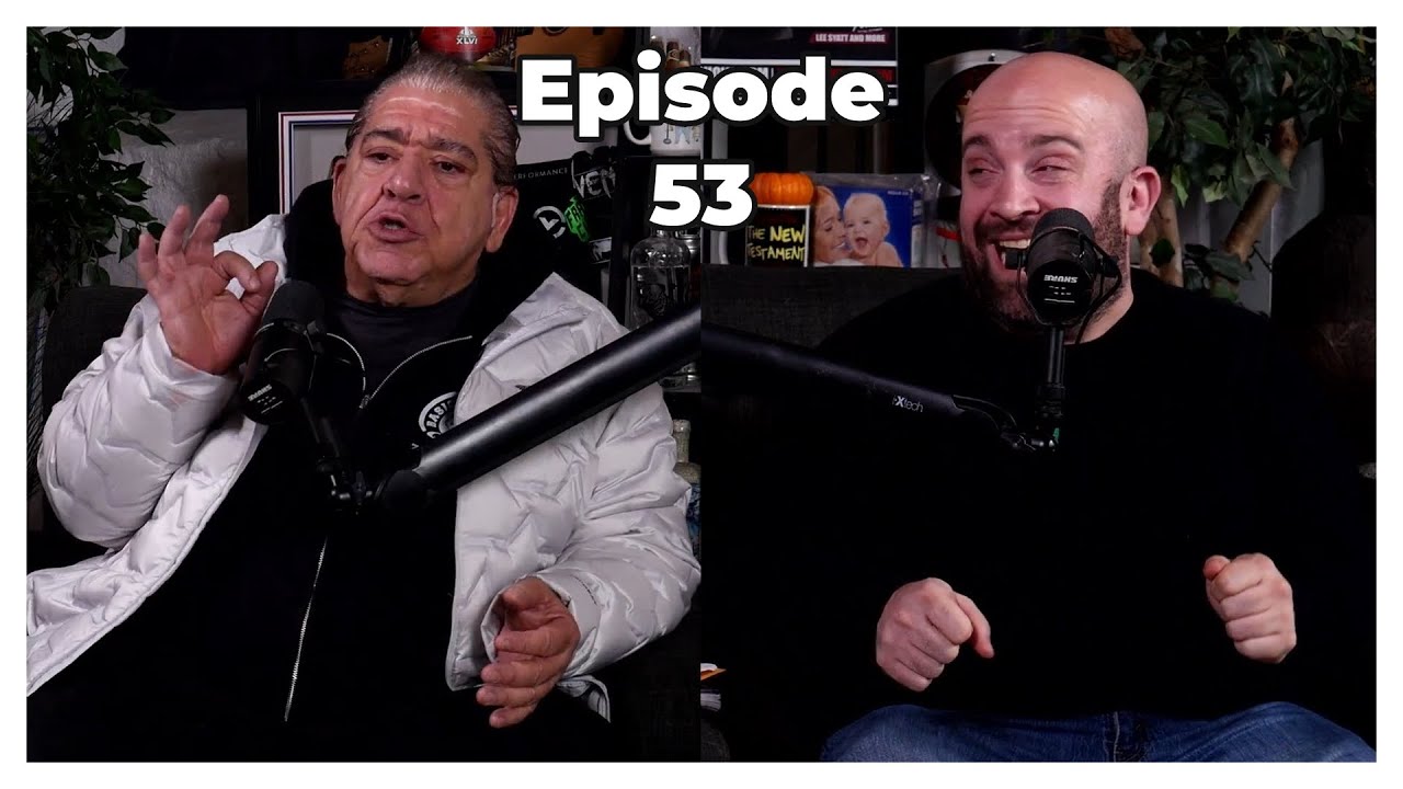 YouTube post by @JoeyDiaz for BlueChew. Caption reads: Joey Diaz did donuts in a hearse! | The Church of....