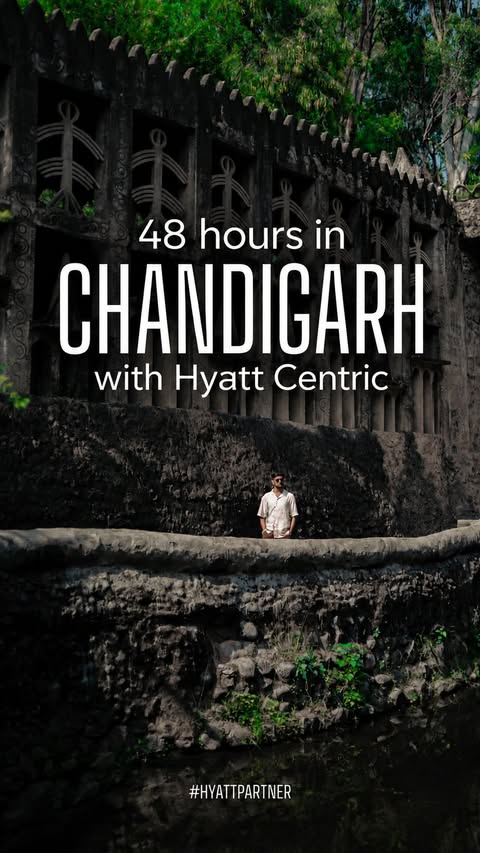 Instagram post by @shotbypriyansh for Hyatt Centric. Caption reads: [...] It helps you discover it. My stay at....