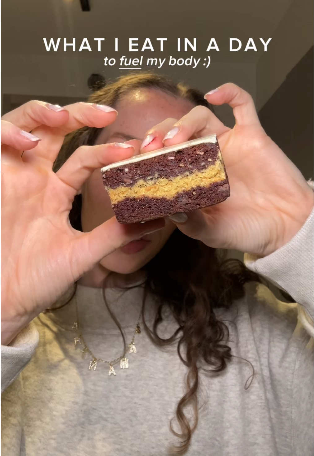 TikTok post by @samgbrady for ALOHA. Caption reads: [...] Bites Protein Treats ! @Be Amazing @ALOHA....