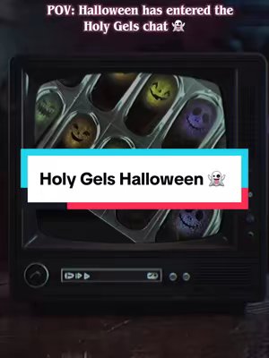 TikTok post by @itsjustbubblesx for Holy Gels. Caption reads: @Holy Gels simultaneously raising the bar AND the....