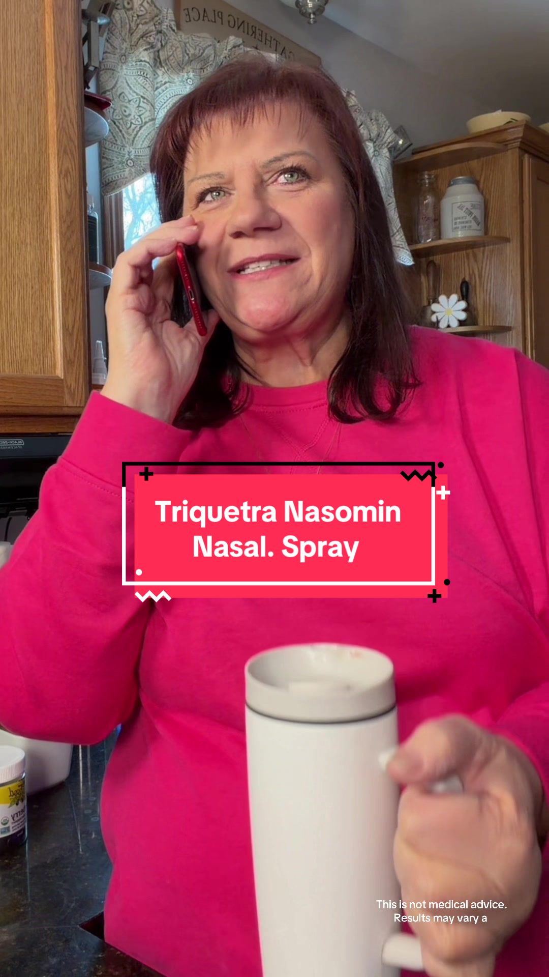 TikTok post by @jexor22 for Triquetra Health. Caption reads: @Triquetra we’ve been using our nasal and nasal....