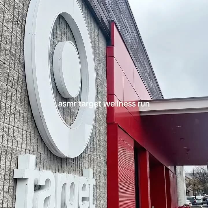 Instagram post by @galiciagordon for Lesserevil. Caption reads: #BloomPartner asmr target wellness run ft.....