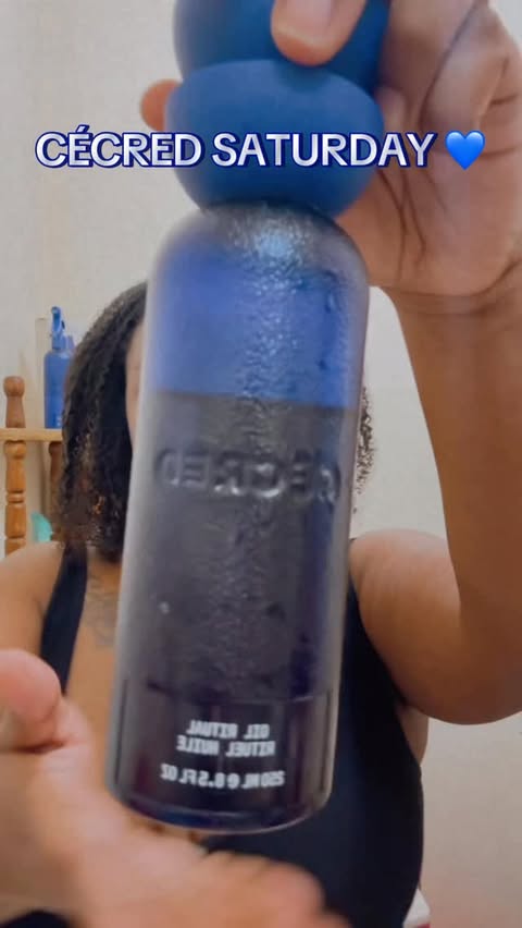 Instagram post by @t.ashleyyy_ for Cécred. Caption reads: @cecred SATURDAY!!💙🤍✨🫶🏾 In this video, I used....