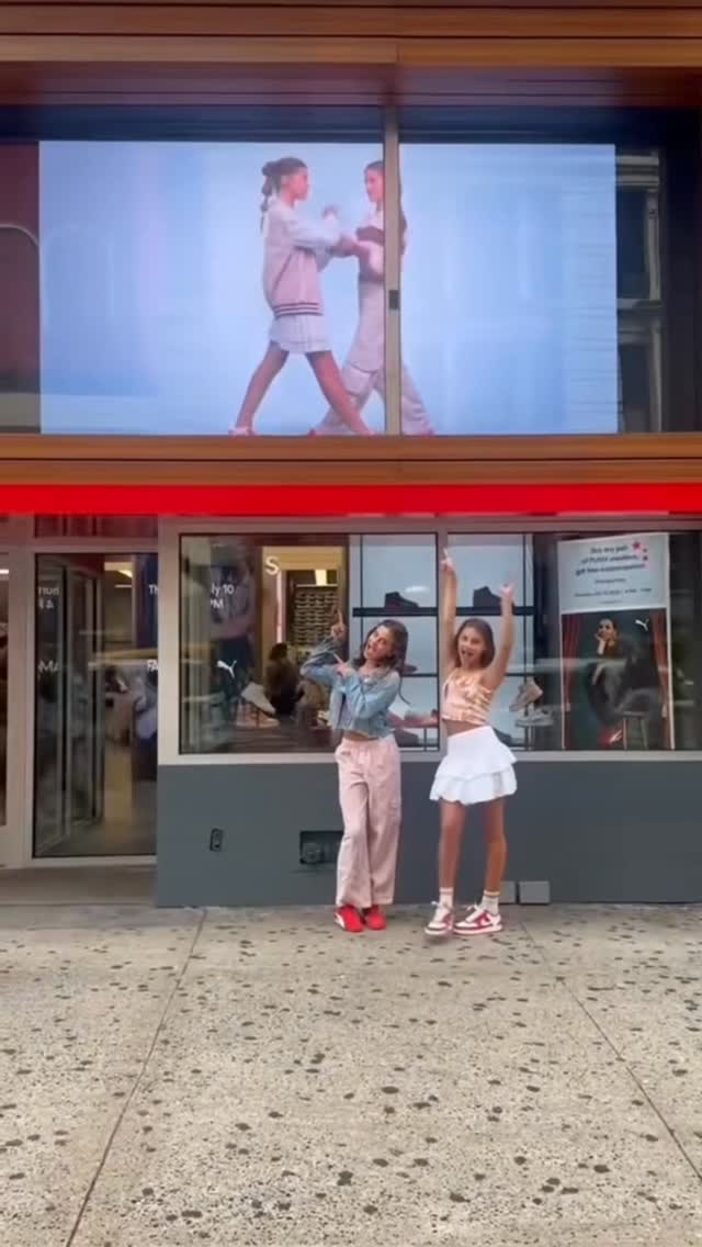 Instagram post by @scifrestwins for Famous Footwear. Caption reads: come with us to check out our @famousfootwear....