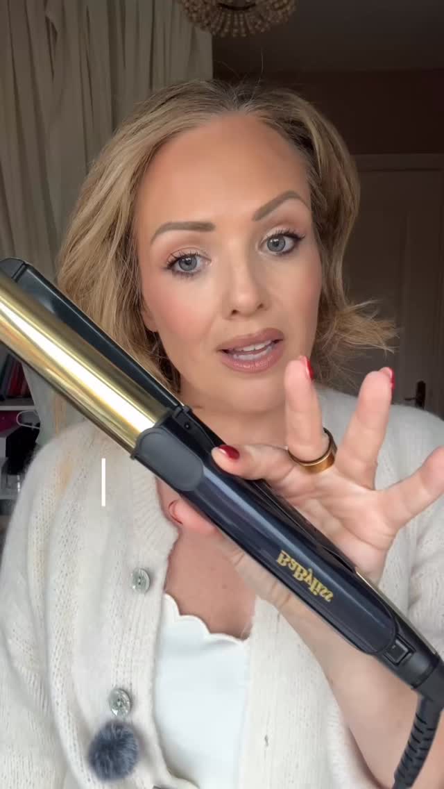 Instagram post by @thebeauttruth for BaByliss. Caption reads: Have you tried the @babyliss straight and curl?....
