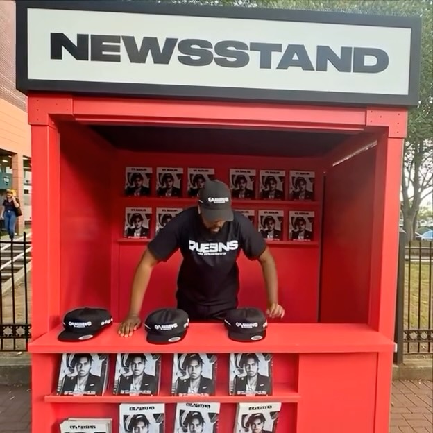 Instagram post by @kyngdivoe for Mass Appeal. Caption reads: [...] with @resortsworldnyc 🎰 & @massappeal can....