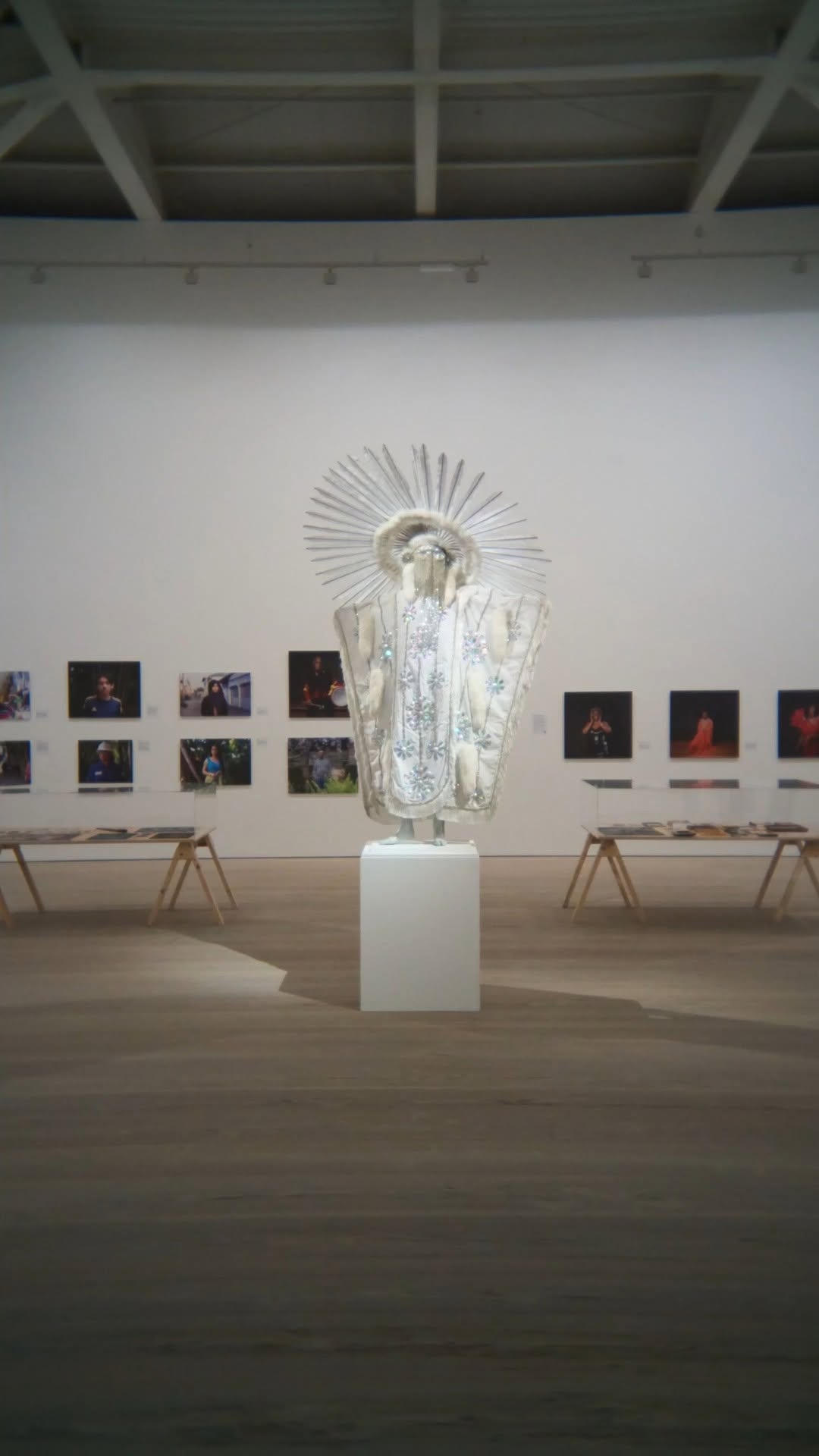 Instagram post by @aneesaimages for Saatchi Gallery. Caption reads: ✨ “Dawoojee aims to highlight the importance of....