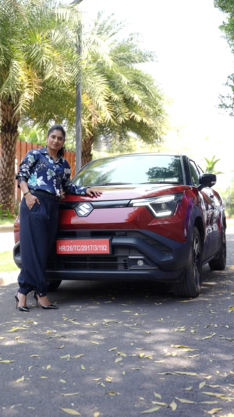 Instagram post by @mithaliraj for NEXA. Caption reads: [...] drive. eVITARA made for what’s next. #Ad....