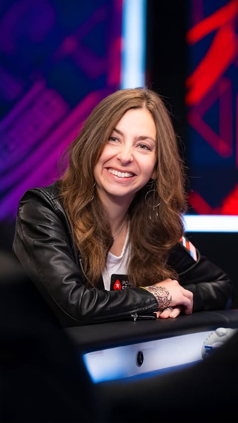 Instagram post by @grlnamedmaria for PokerStars. Caption reads: [...] ol' tactical 'NH'. 😂....