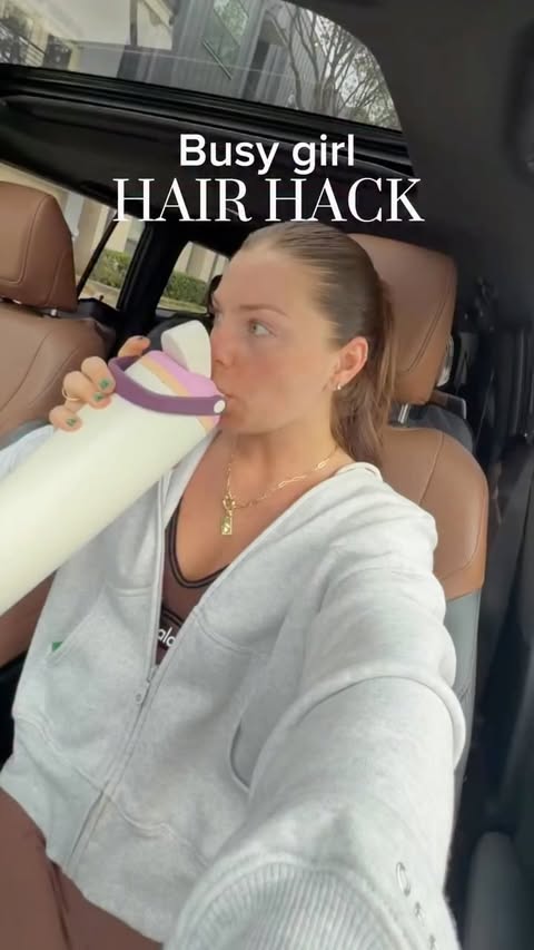 Instagram post by @jessicaedwards____ for Drybar. Caption reads: [...] way my hair survives my schedule is....
