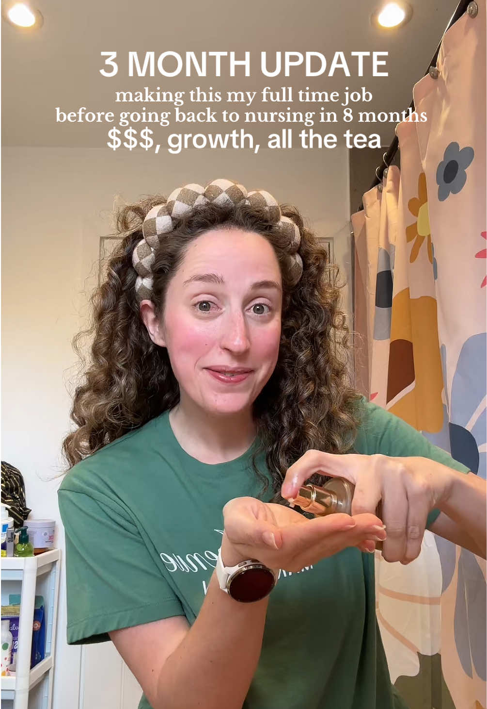 TikTok post by @abigaellanai for Kaxi. Caption reads: [...] #sahm #nursesoftiktok @LaRochePosayUS....