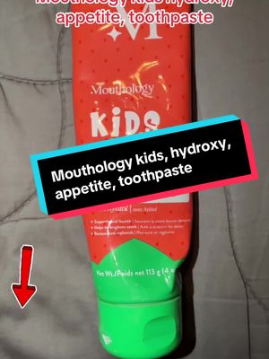 TikTok post by @kylie_1236 for Mouthology. Caption reads: [...] Creator@@TikTok Shop....